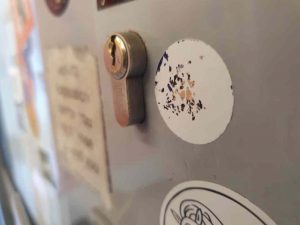 gold lock key door stickers locksmith
